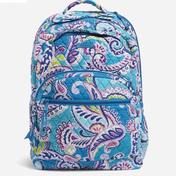 New Vera Bradley Large Essential Backpack